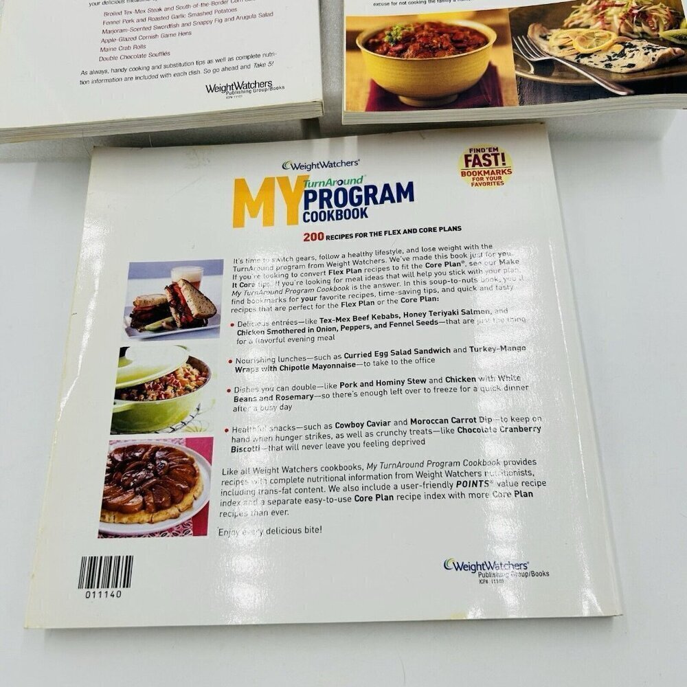 Lot of 3 Weight Watchers Paperback Cookbooks - Picture 8 of 8